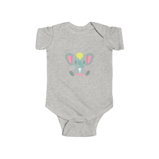 Adorable sleeping cute elephant infant bodysuit Printify