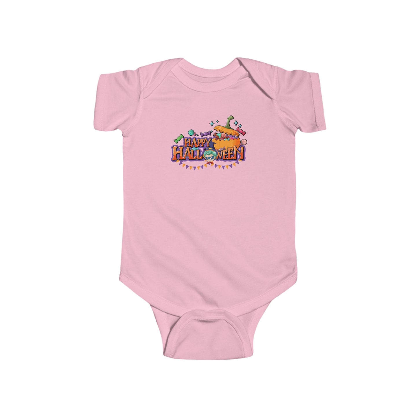 Infant Bodysuit - Happy halloween banner