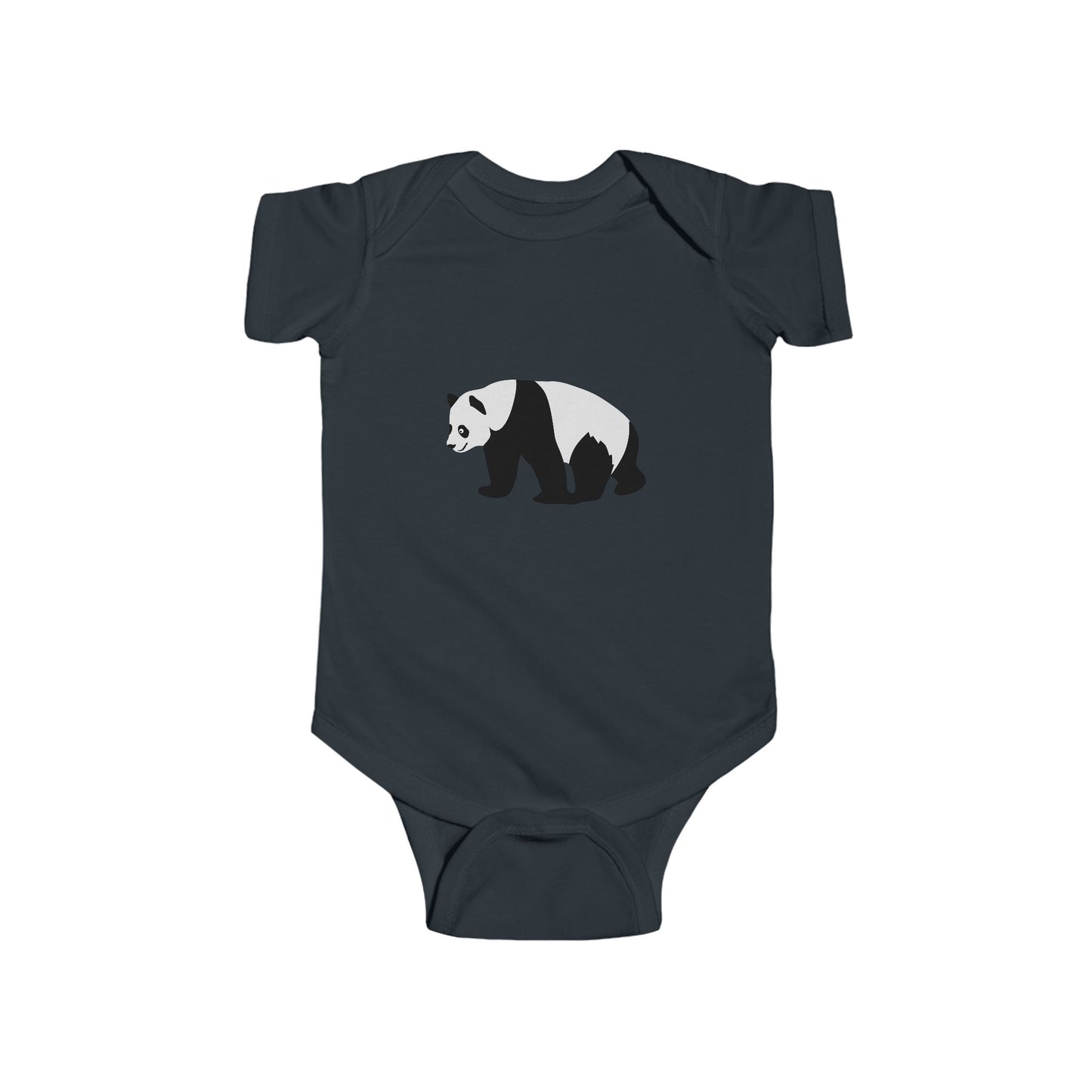 Infant Fine Jersey Bodysuit - walking panda