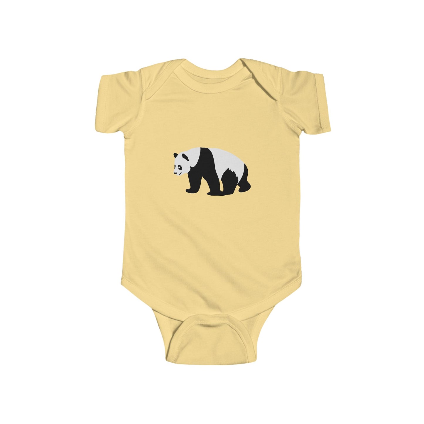 Infant Fine Jersey Bodysuit - walking panda
