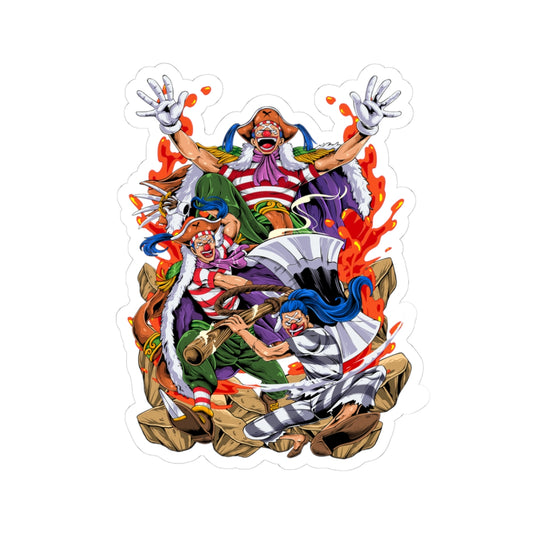 Kiss-Cut Stickers - One piece buggy