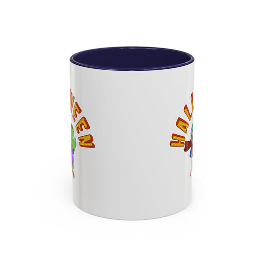 Accent Coffee Mug - Holloween with super kiddo