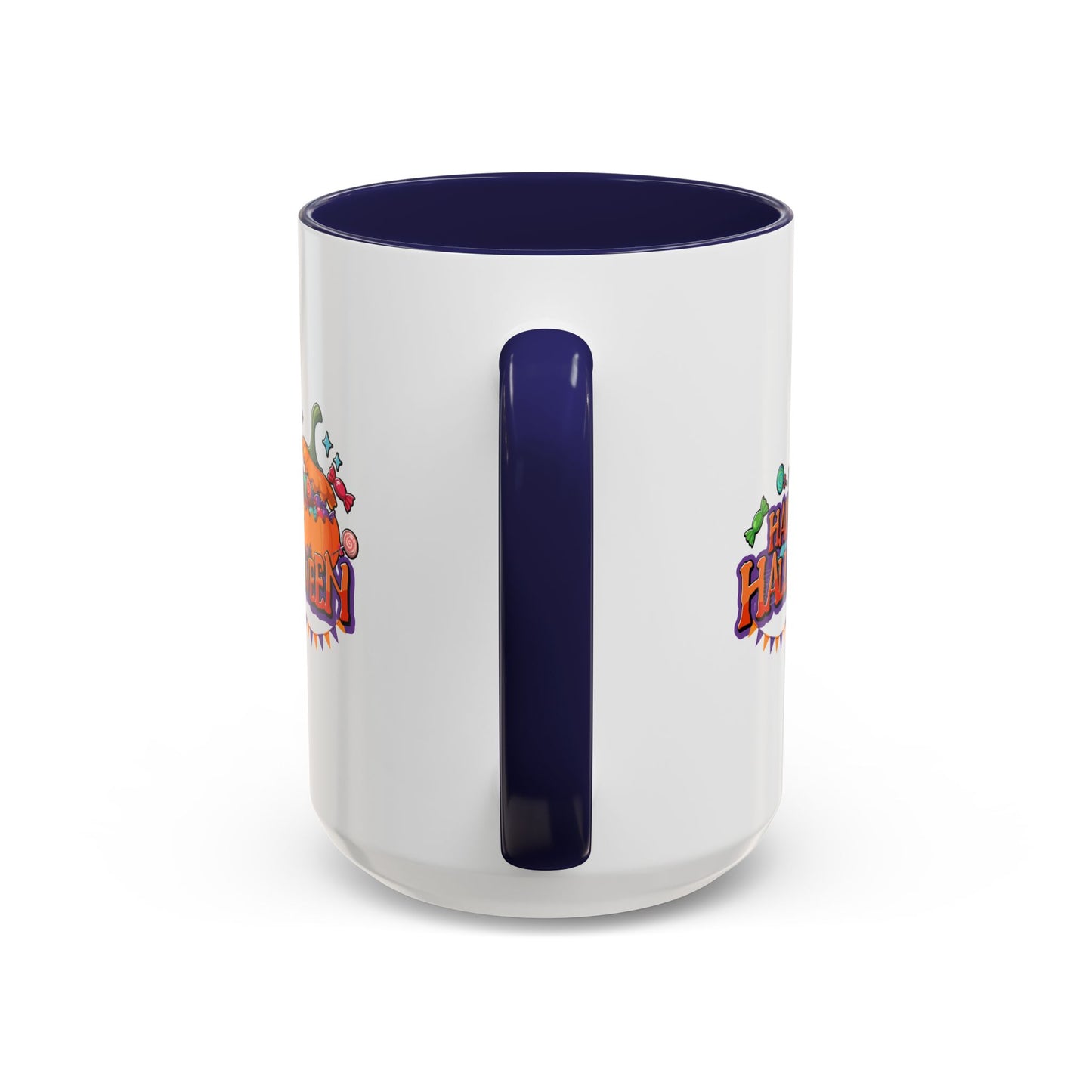 Accent Coffee Mug - Happy halloween banner