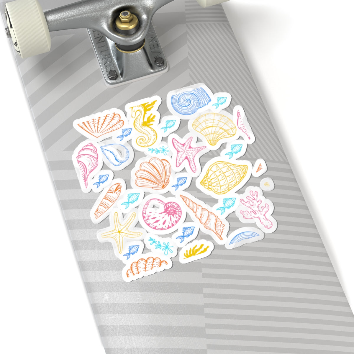 Kiss-Cut Vinyl Decals - Sea creatures