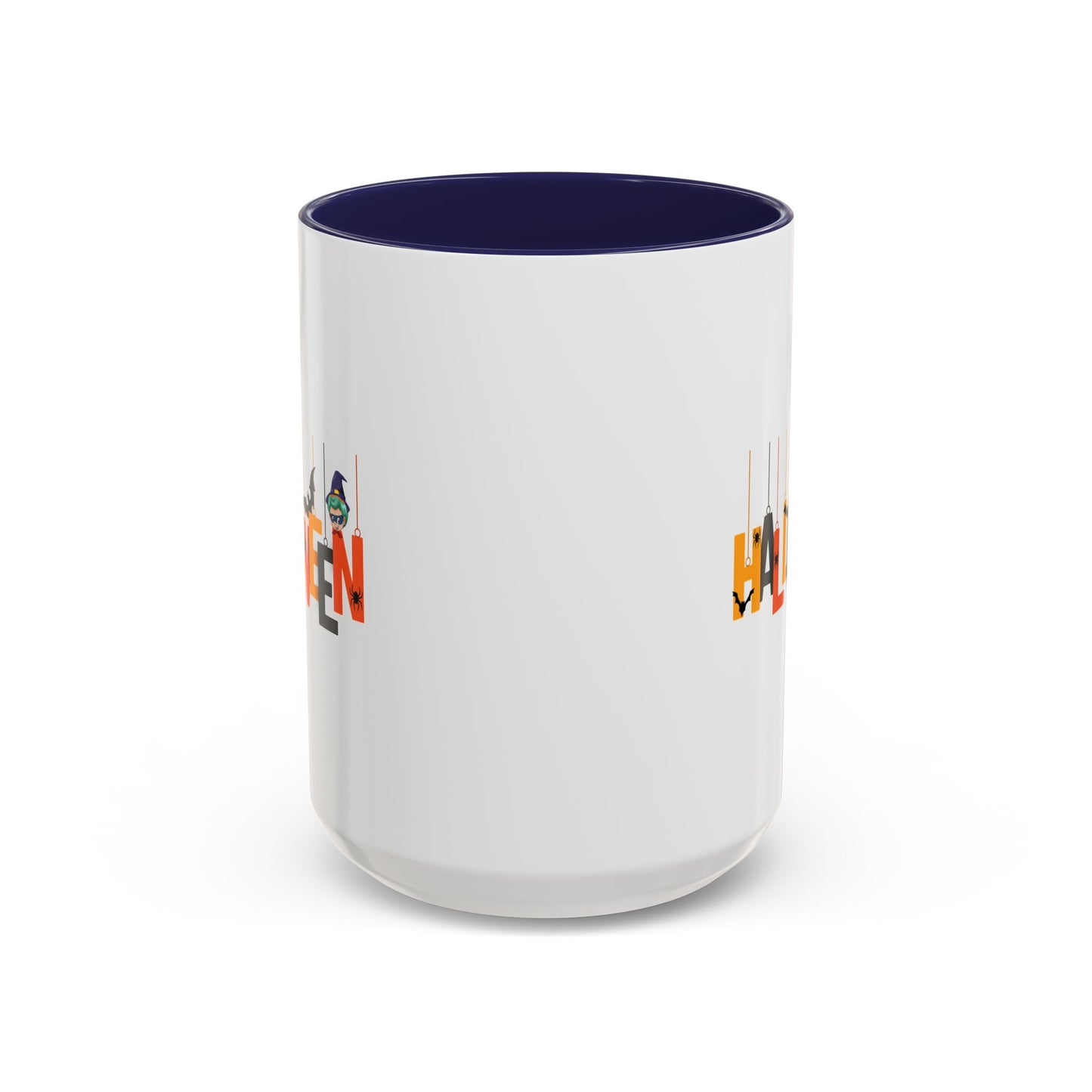 Accent Coffee Mug - Holloween hanging letters