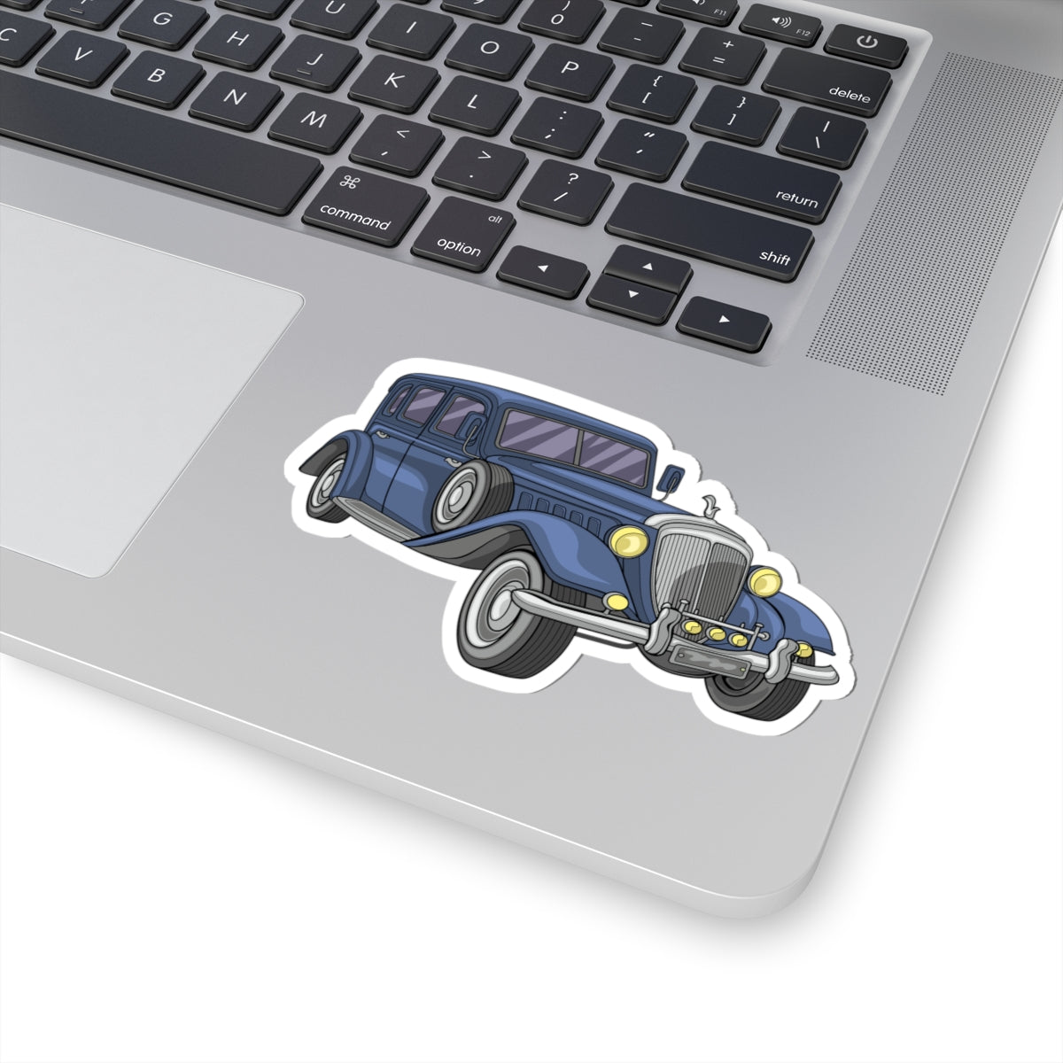 Kiss-Cut Vinyl Decals - vintage retro car