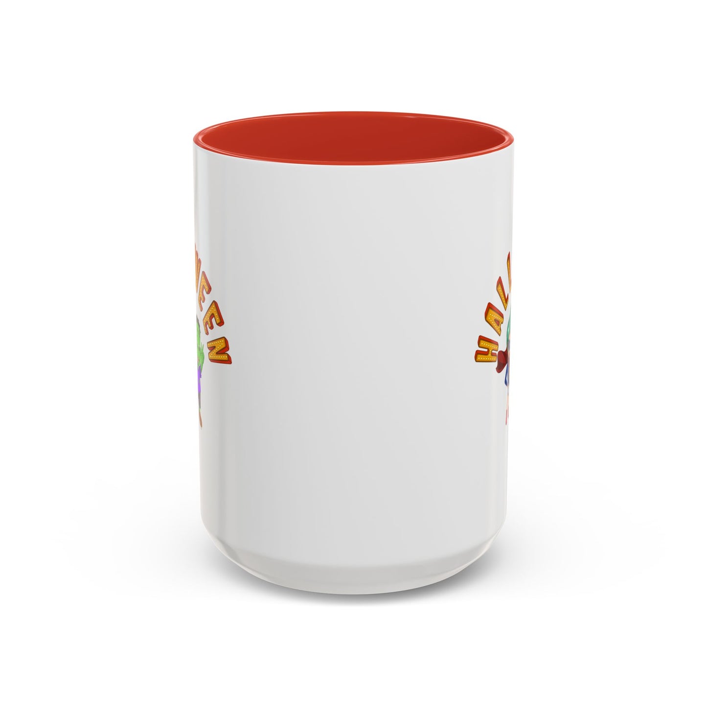 Accent Coffee Mug - Holloween with super kiddo