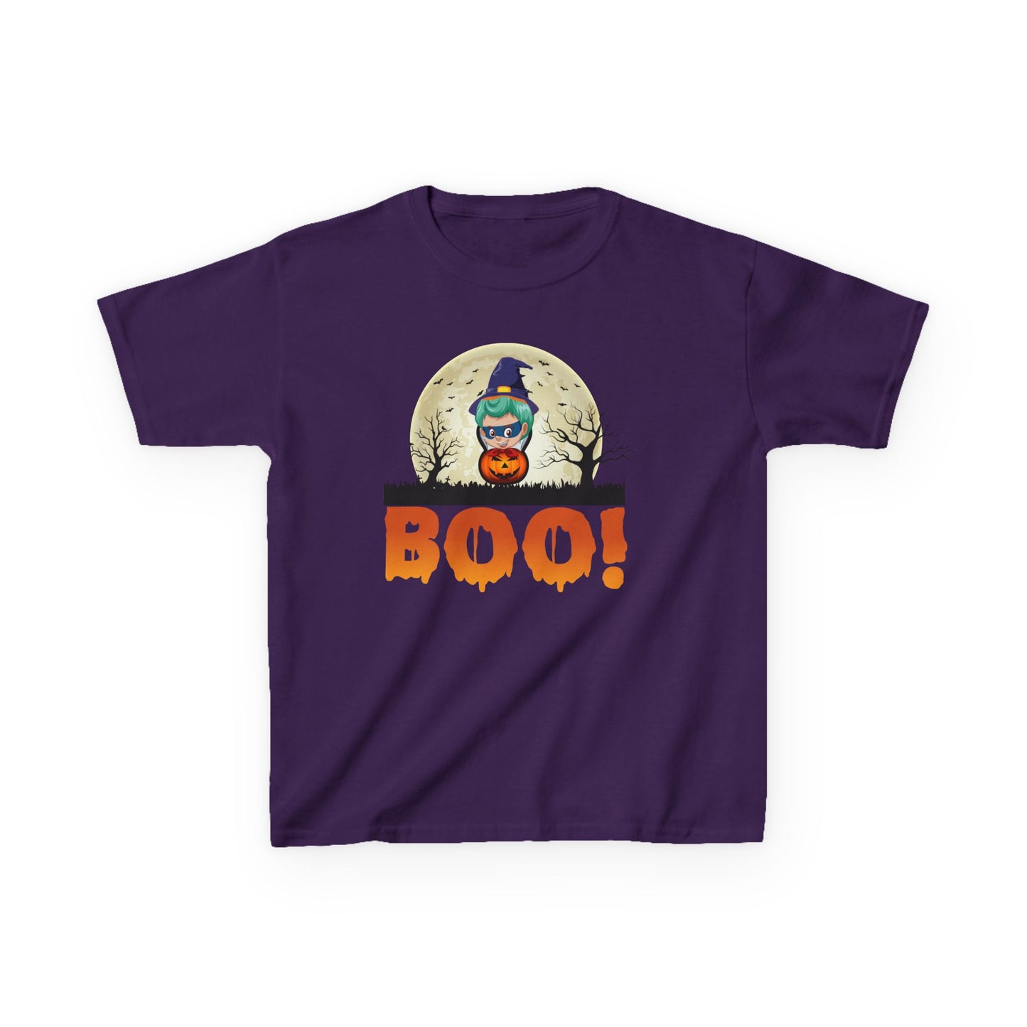 Kids Heavy Cotton™ Tee - Boo