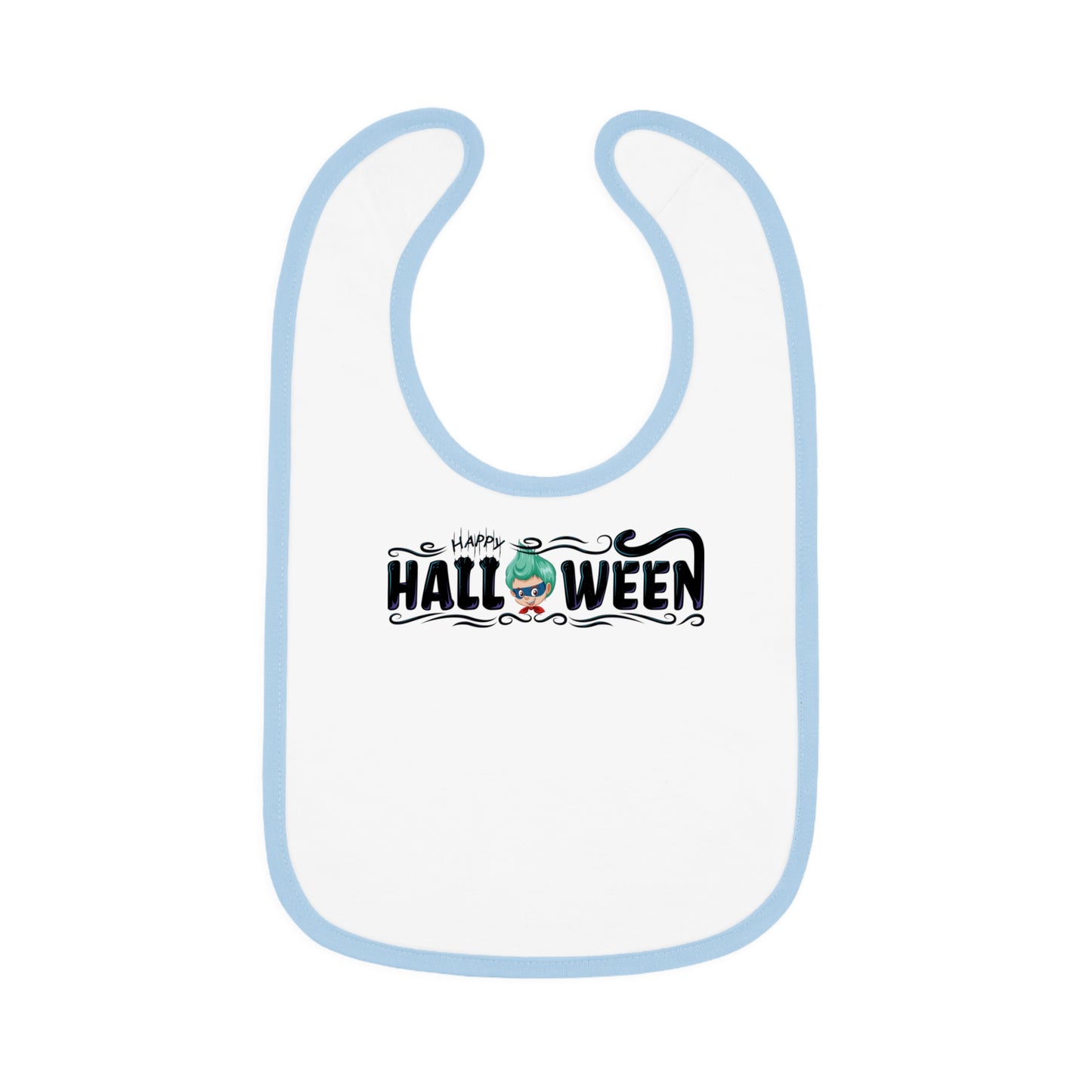 Baby Bib - Happy halloween by super kiddo