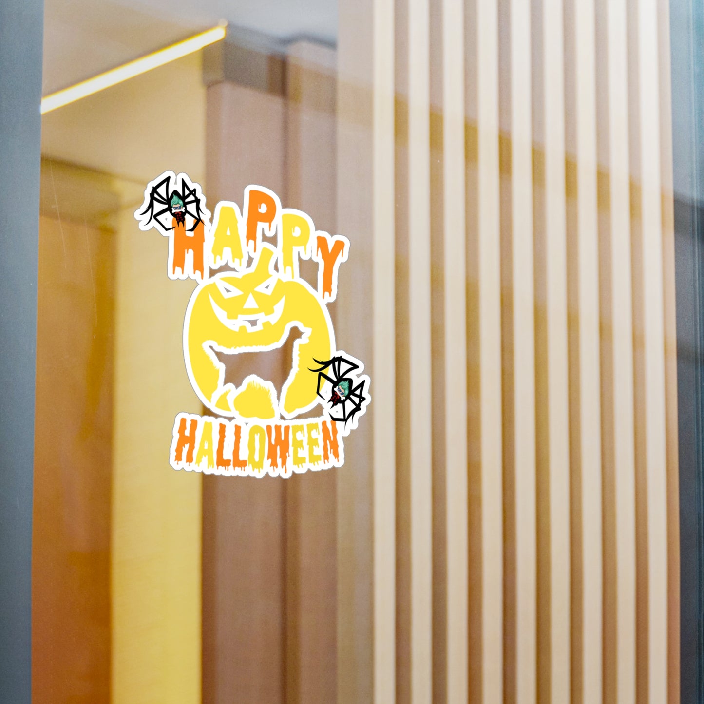 Halloween Kiss-Cut Vinyl Decals – Happy holloween