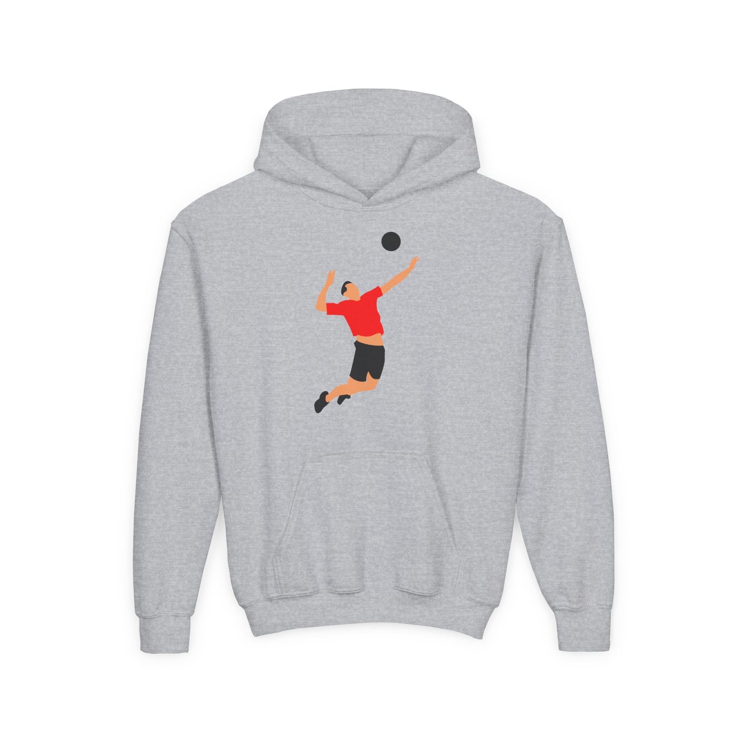 Youth Heavy Blend Hooded Sweatshirt - Volleyball
