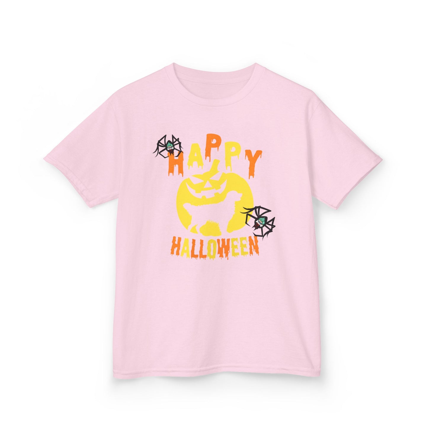 Kids Heavy Cotton™ Tee - Happy holloween