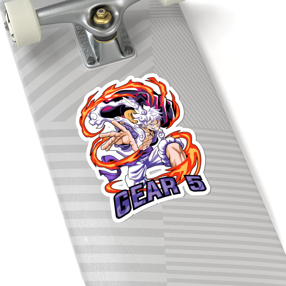 Kiss-Cut Stickers - One peice money d. luffy gear 5