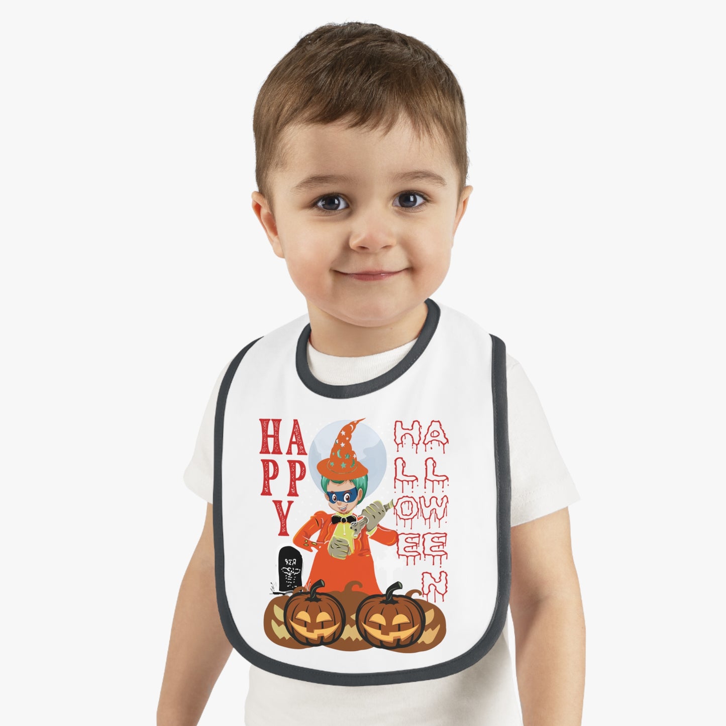 Baby Bib - Holloween design by super kiddo
