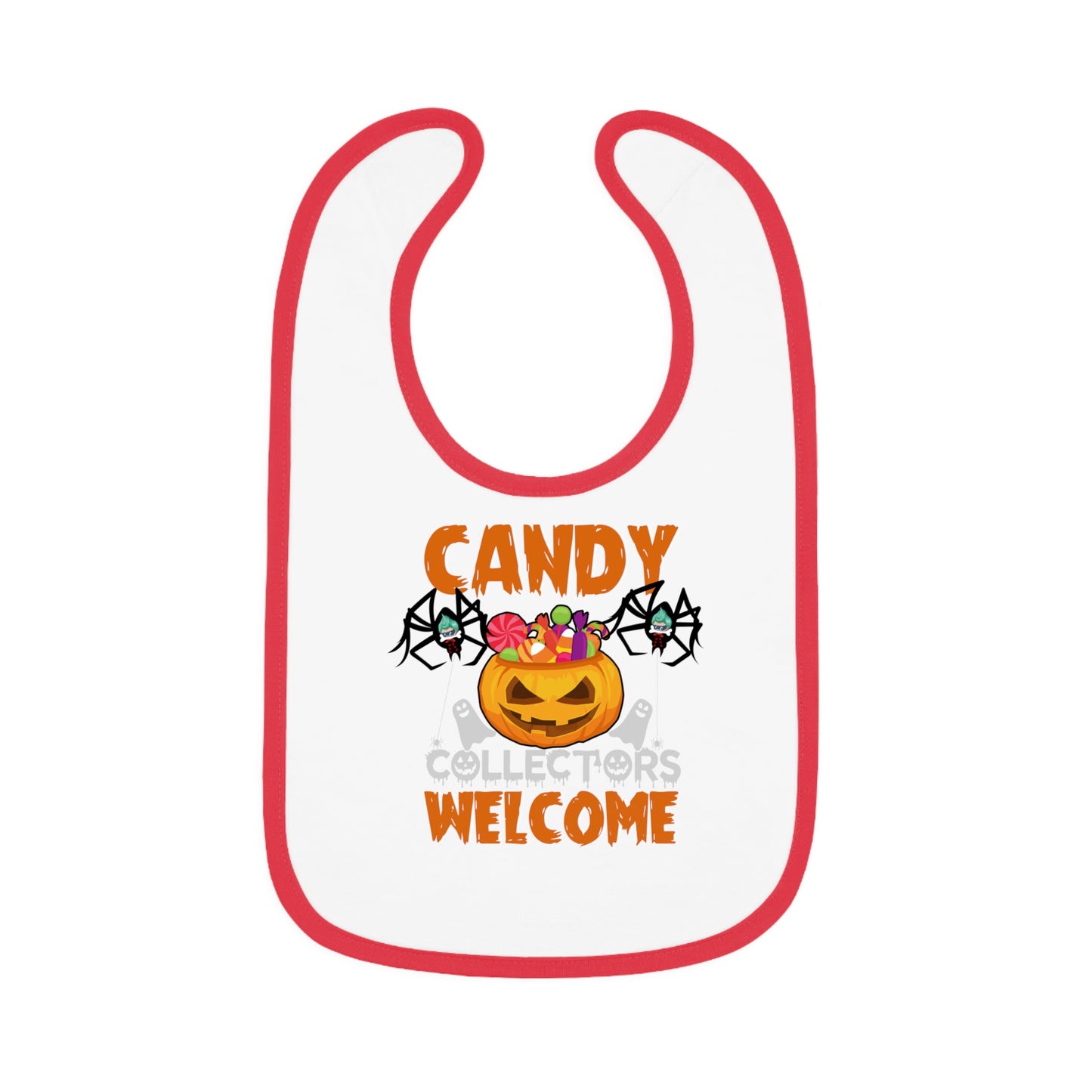 Baby Bib - Candy collectors by super kiddo