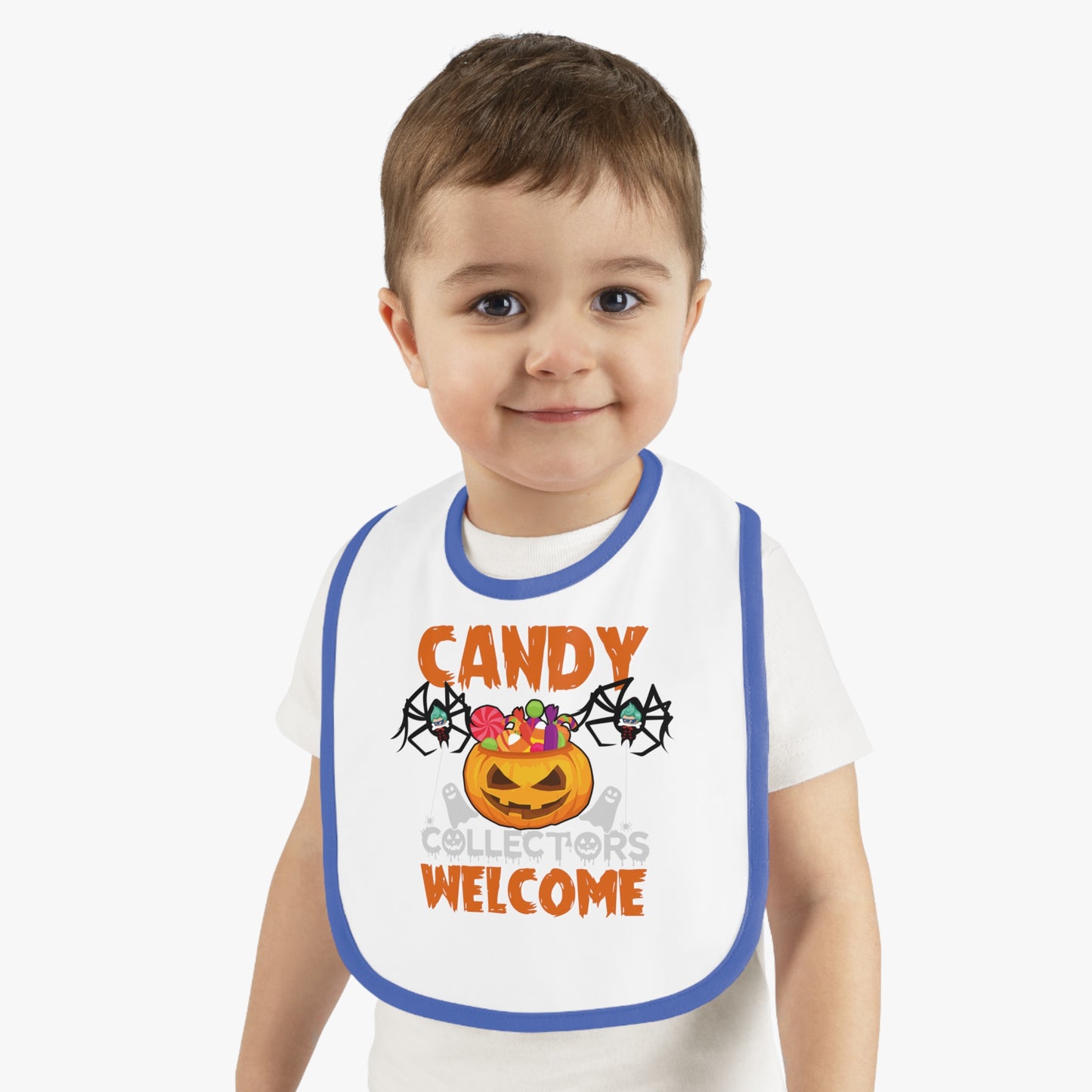 Baby Bib - Candy collectors by super kiddo
