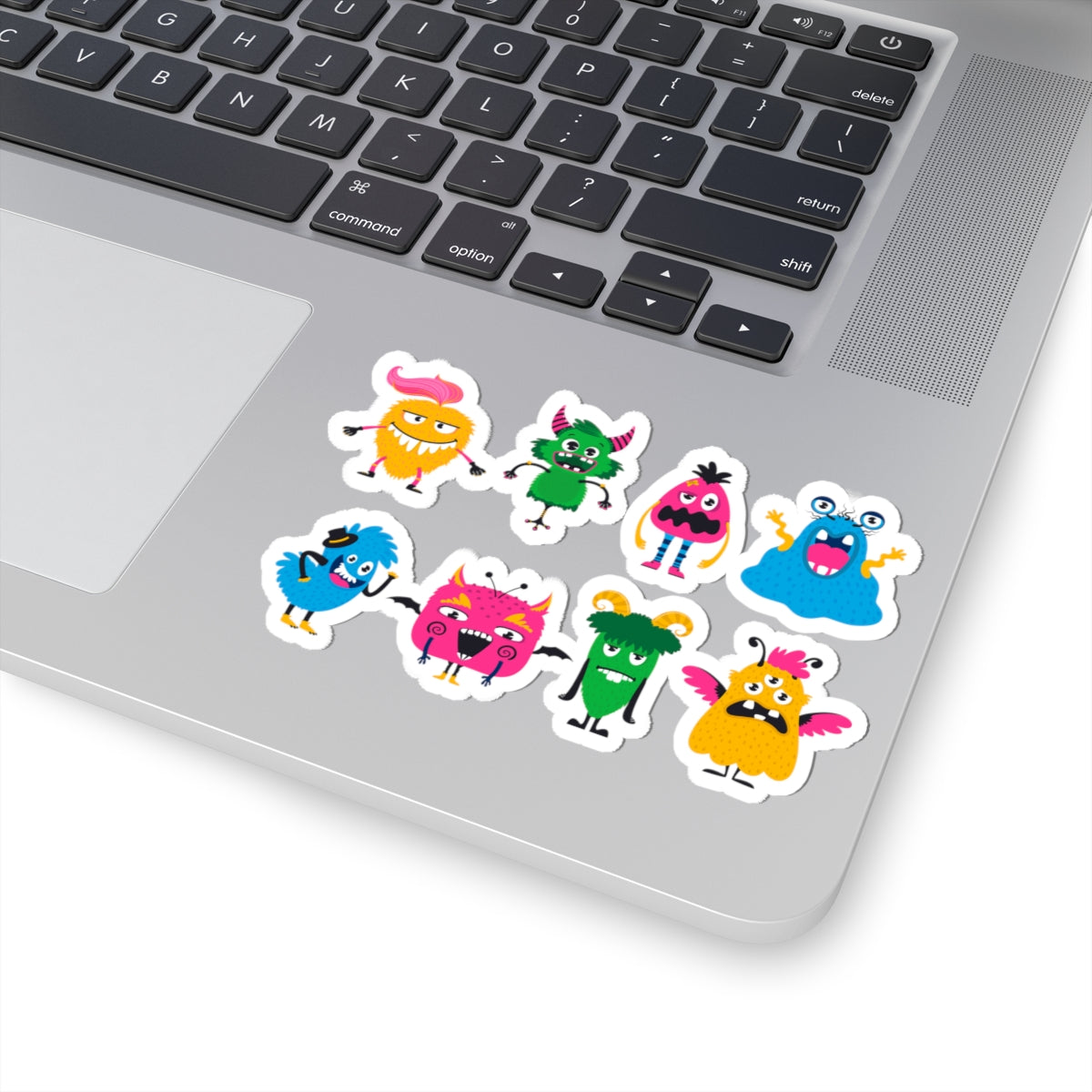 Kiss-Cut Vinyl Decals - Set of monsters