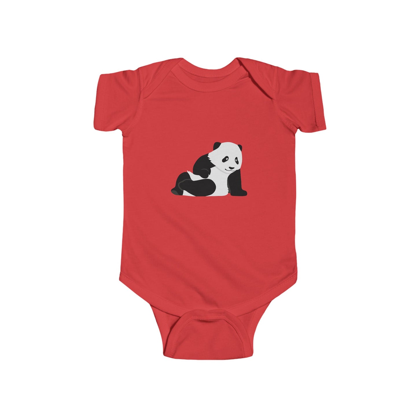 Infant Fine Jersey Bodysuit - Chilling panda