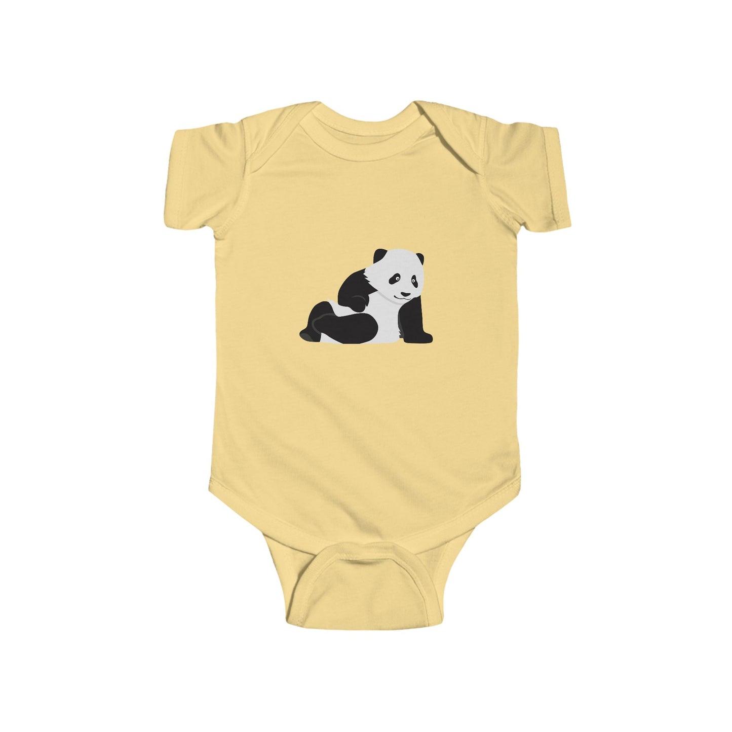 Infant Fine Jersey Bodysuit - Chilling panda