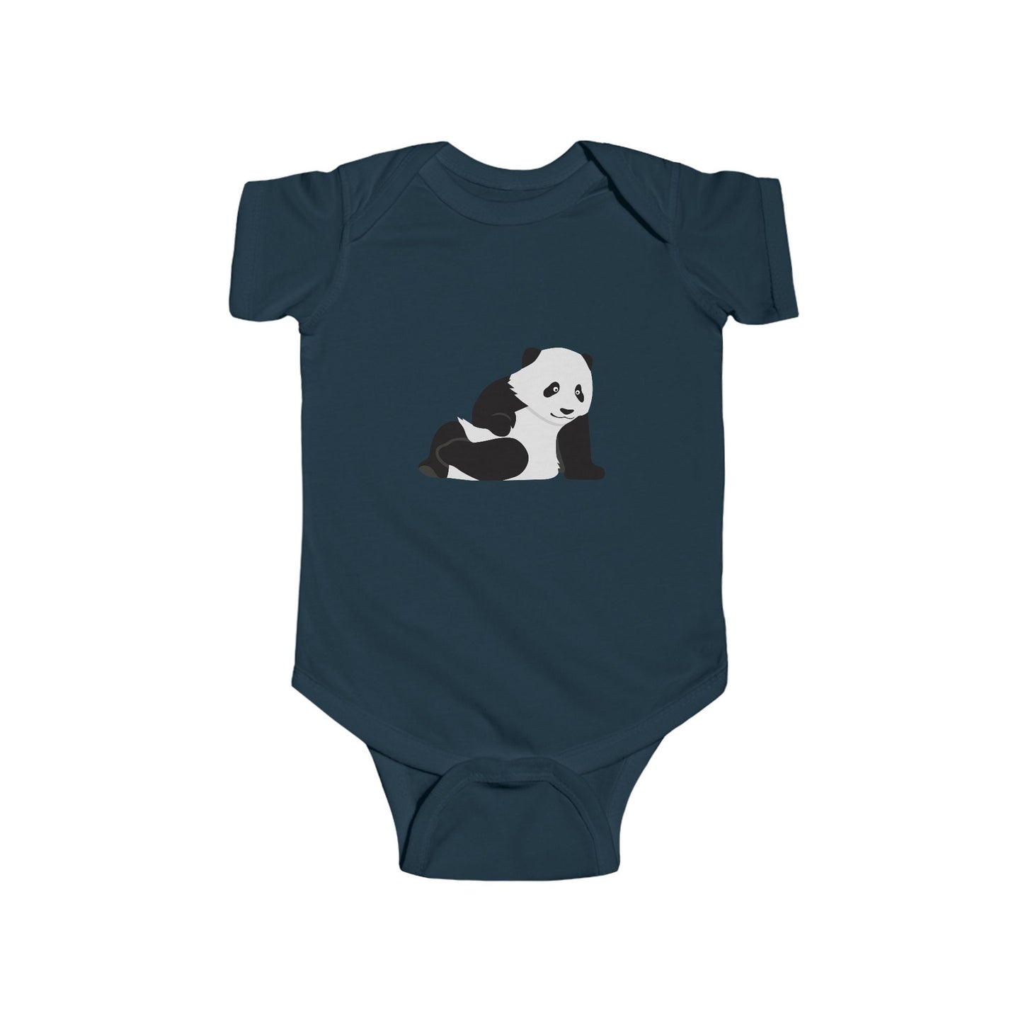 Infant Fine Jersey Bodysuit - Chilling panda