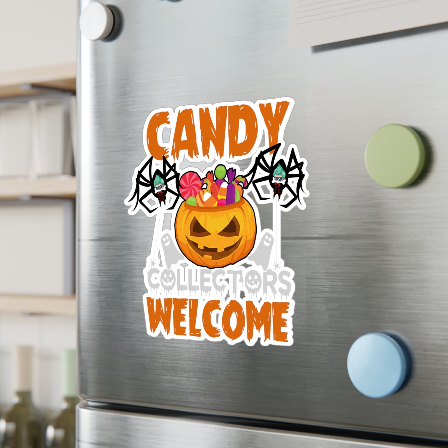 Halloween Kiss-Cut Vinyl Decals – Candy collectors by super kiddo