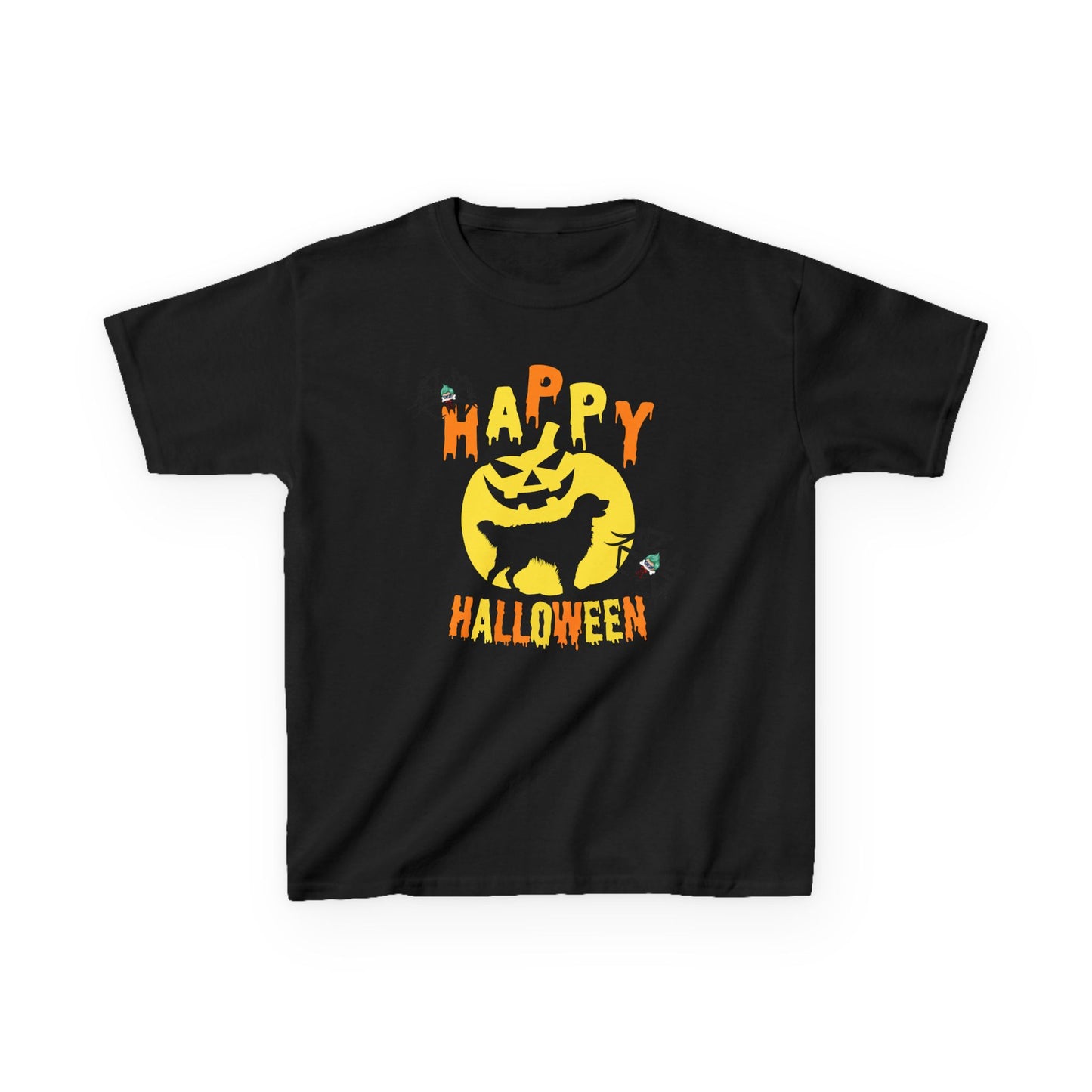 Kids Heavy Cotton™ Tee - Happy holloween