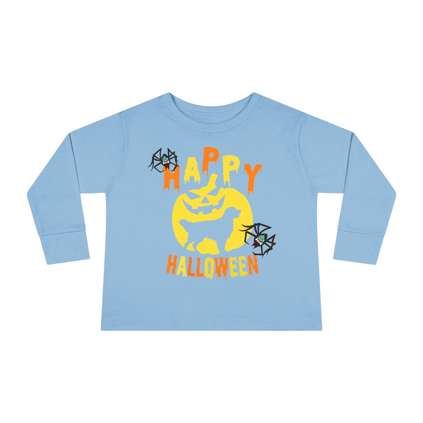Toddler Long Sleeve Tee - Happy holloween