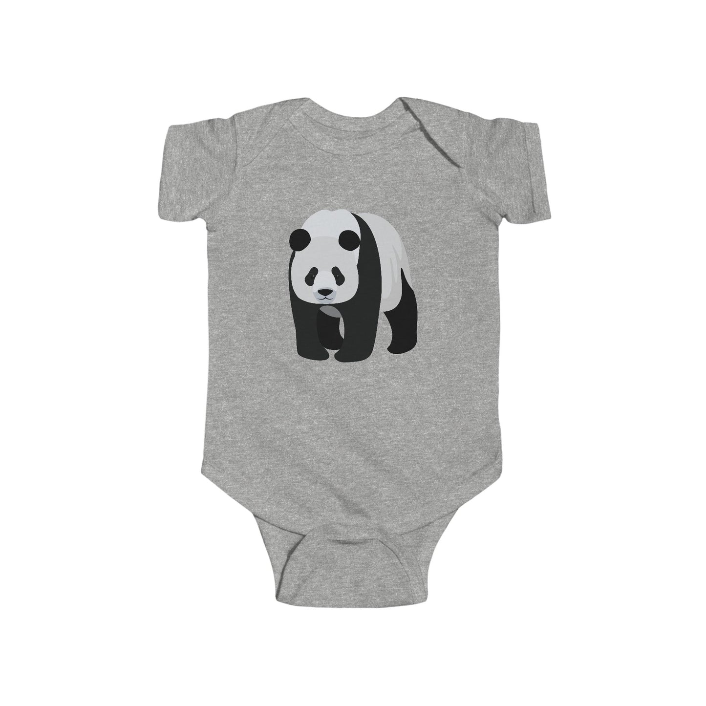 Infant Fine Jersey Bodysuit - Big panda
