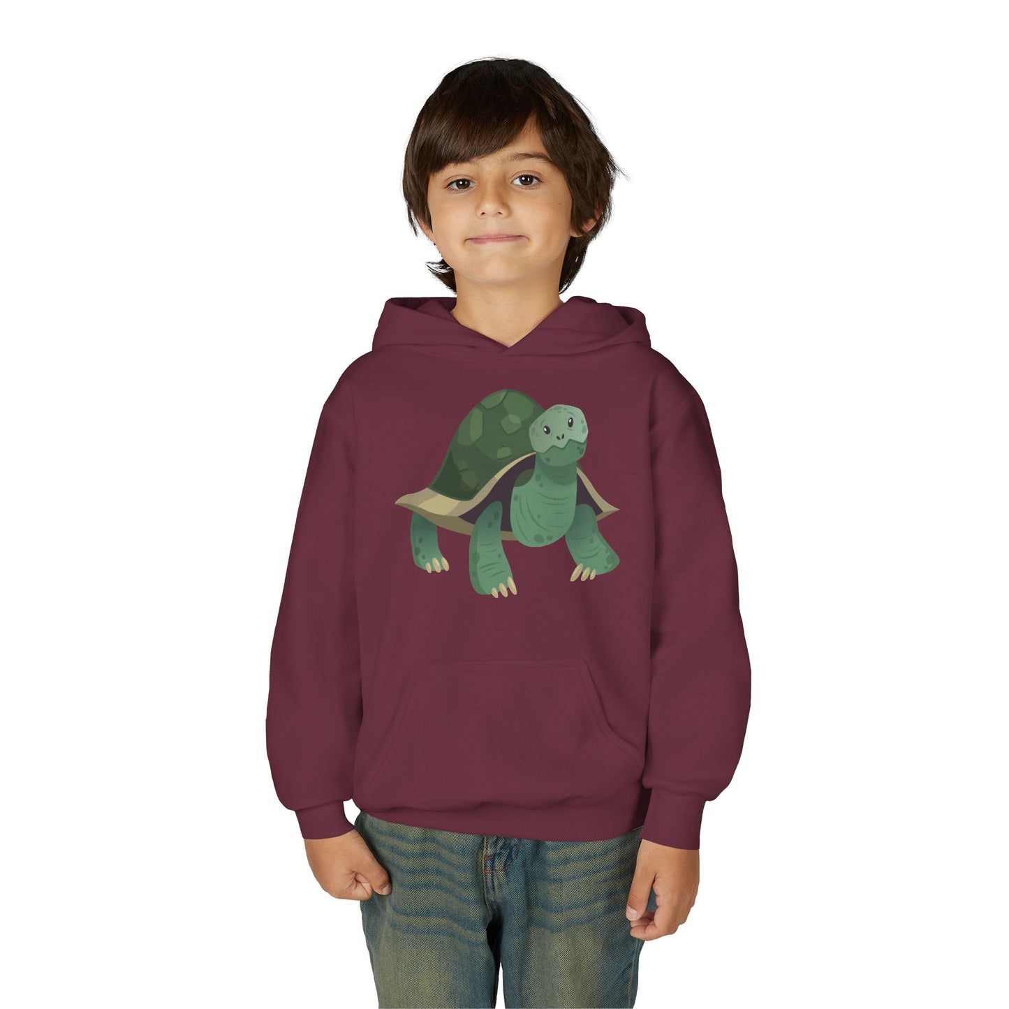 Youth Heavy Blend Hooded Sweatshirt - The turtle