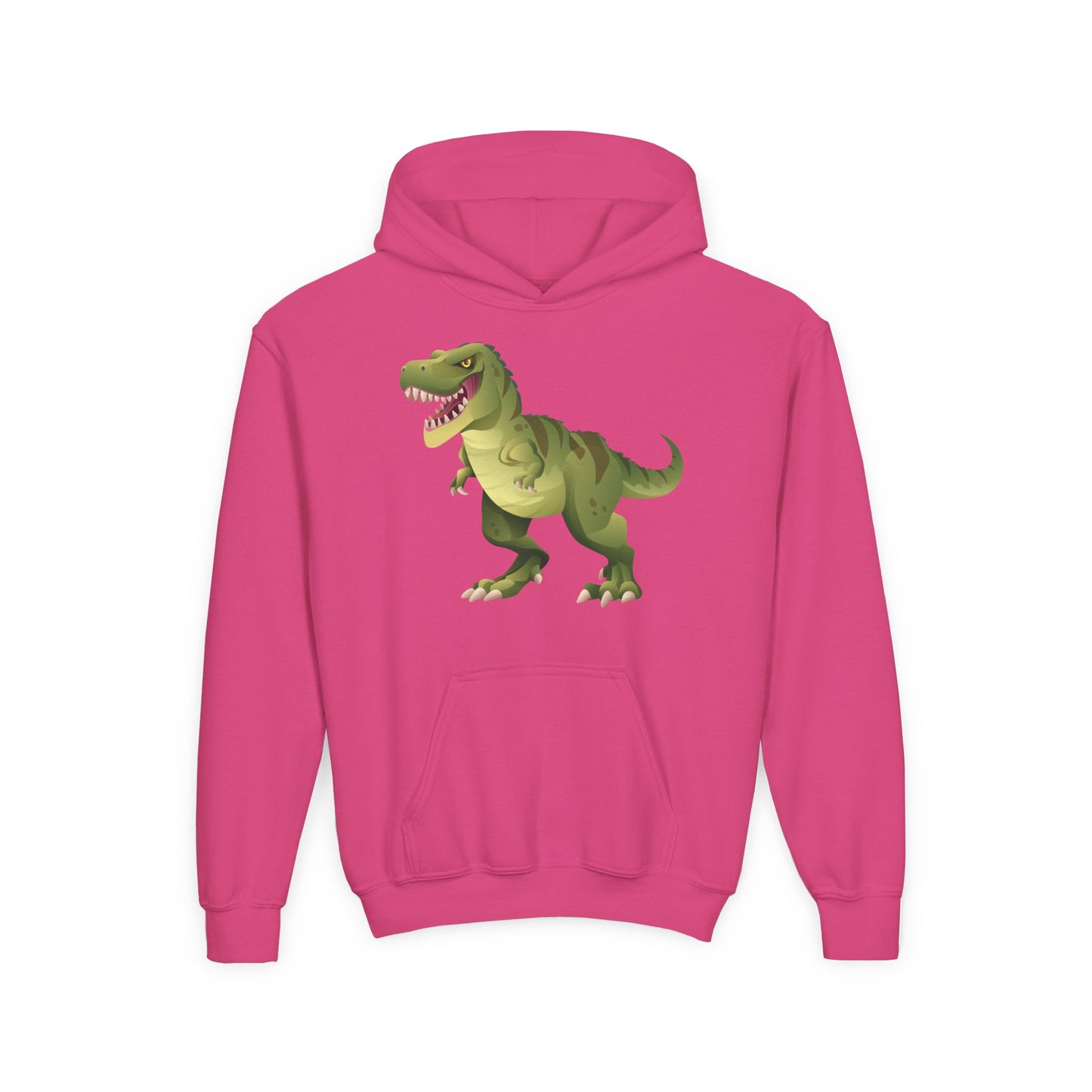 Youth Heavy Blend Hooded Sweatshirt - Tyrannosaurus