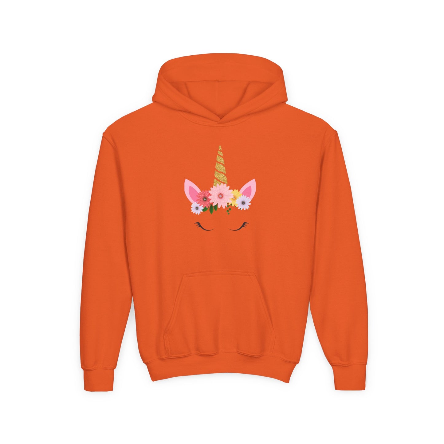 Youth Heavy Blend Hooded Sweatshirt - Unicorn