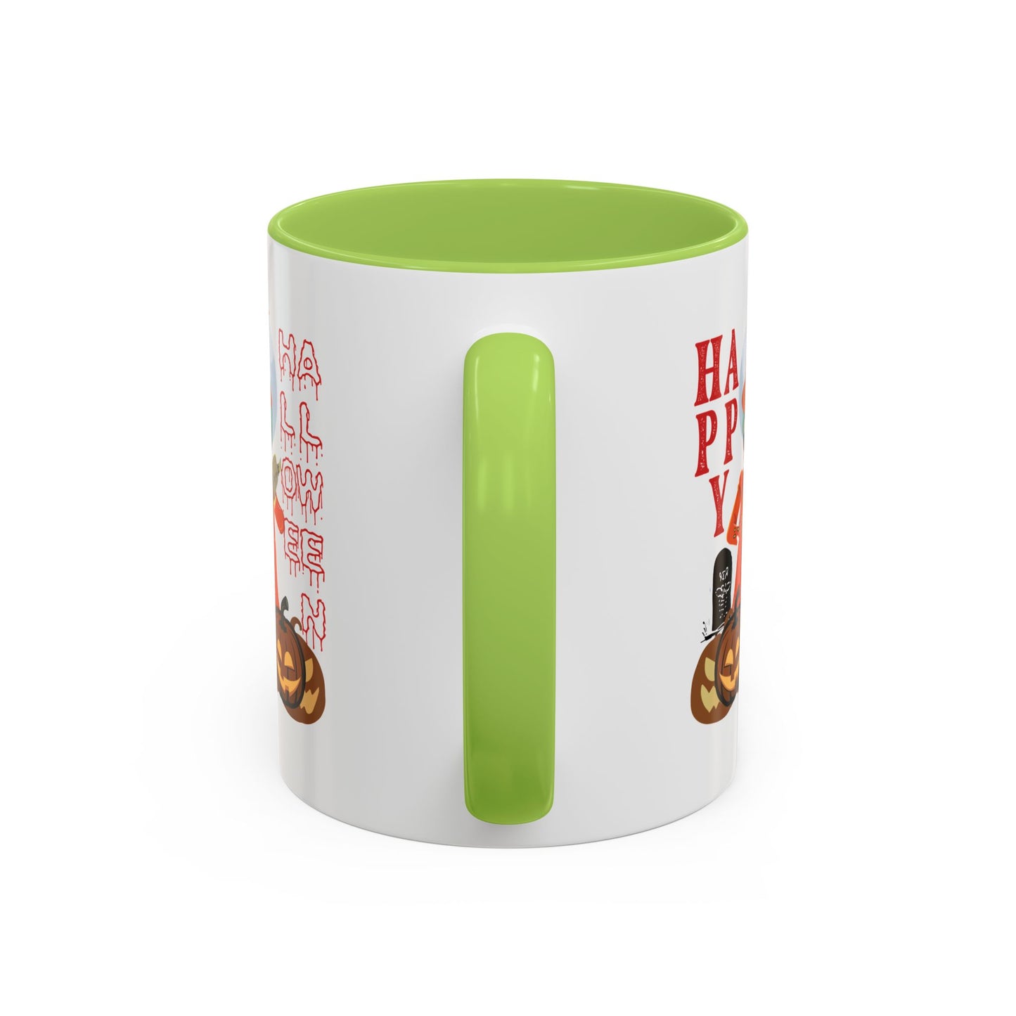 Accent Coffee Mug - Holloween design by super kiddo
