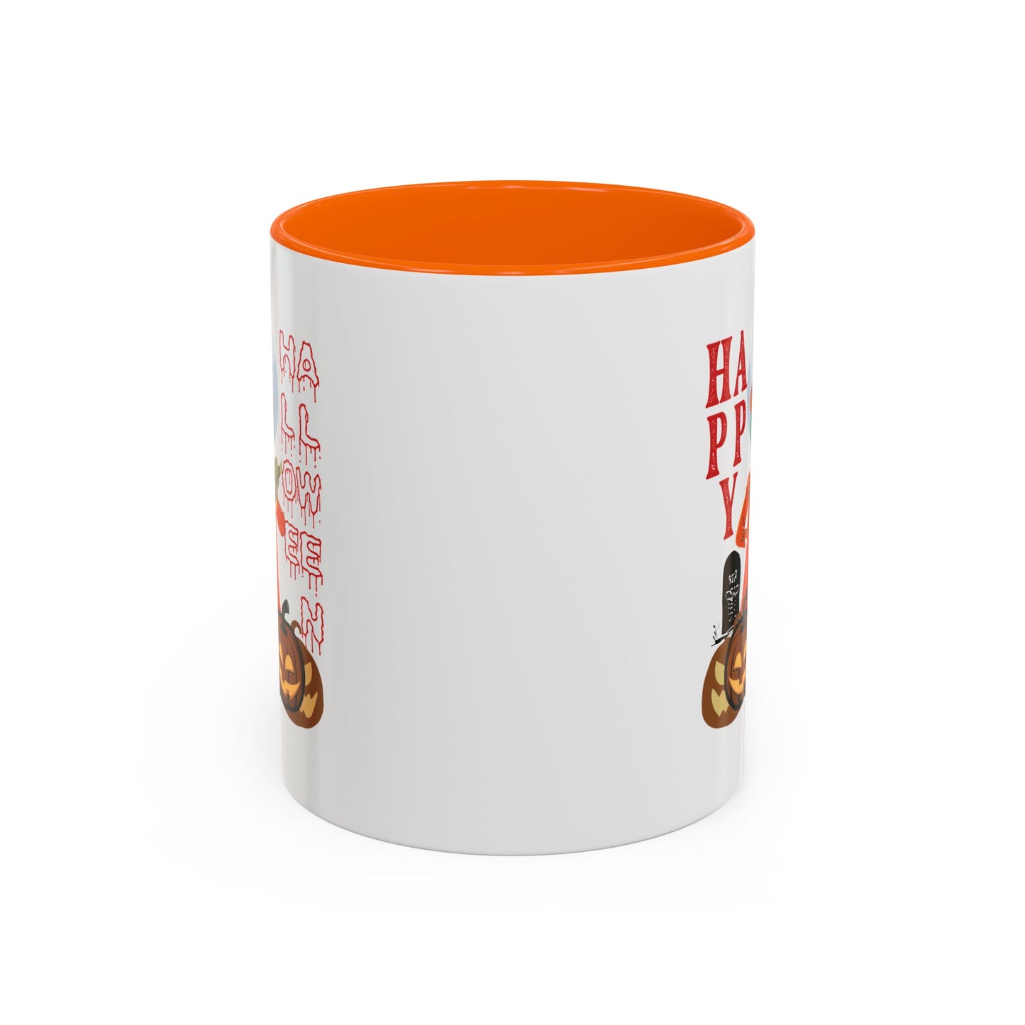 Accent Coffee Mug - Holloween design by super kiddo