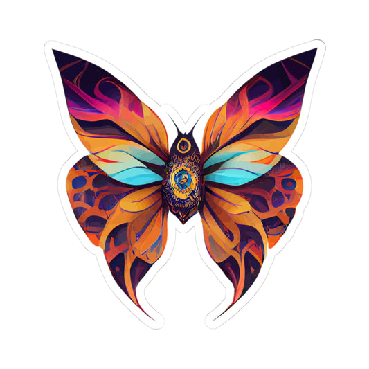 Kiss-Cut Vinyl Decals - beautiful butterfly