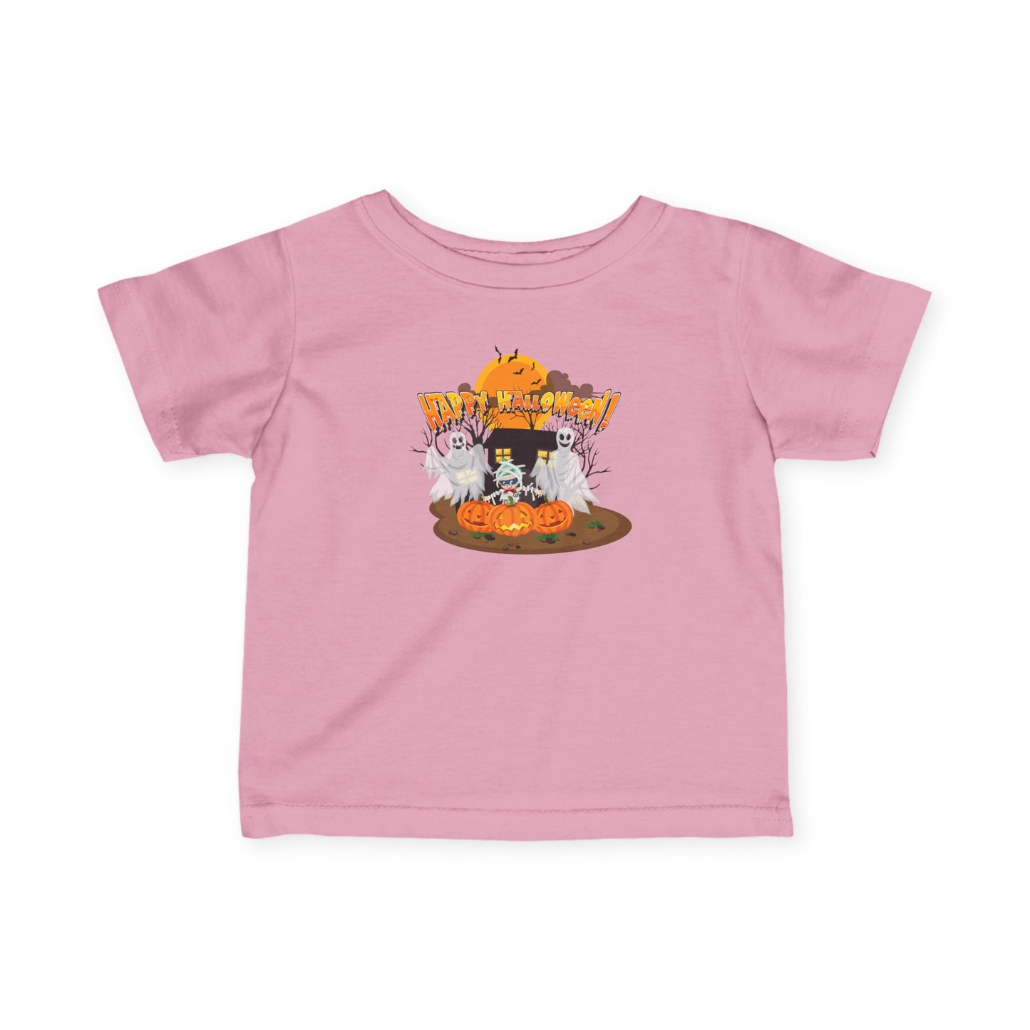 Infant Fine Jersey Tee - Super kiddo with ghost