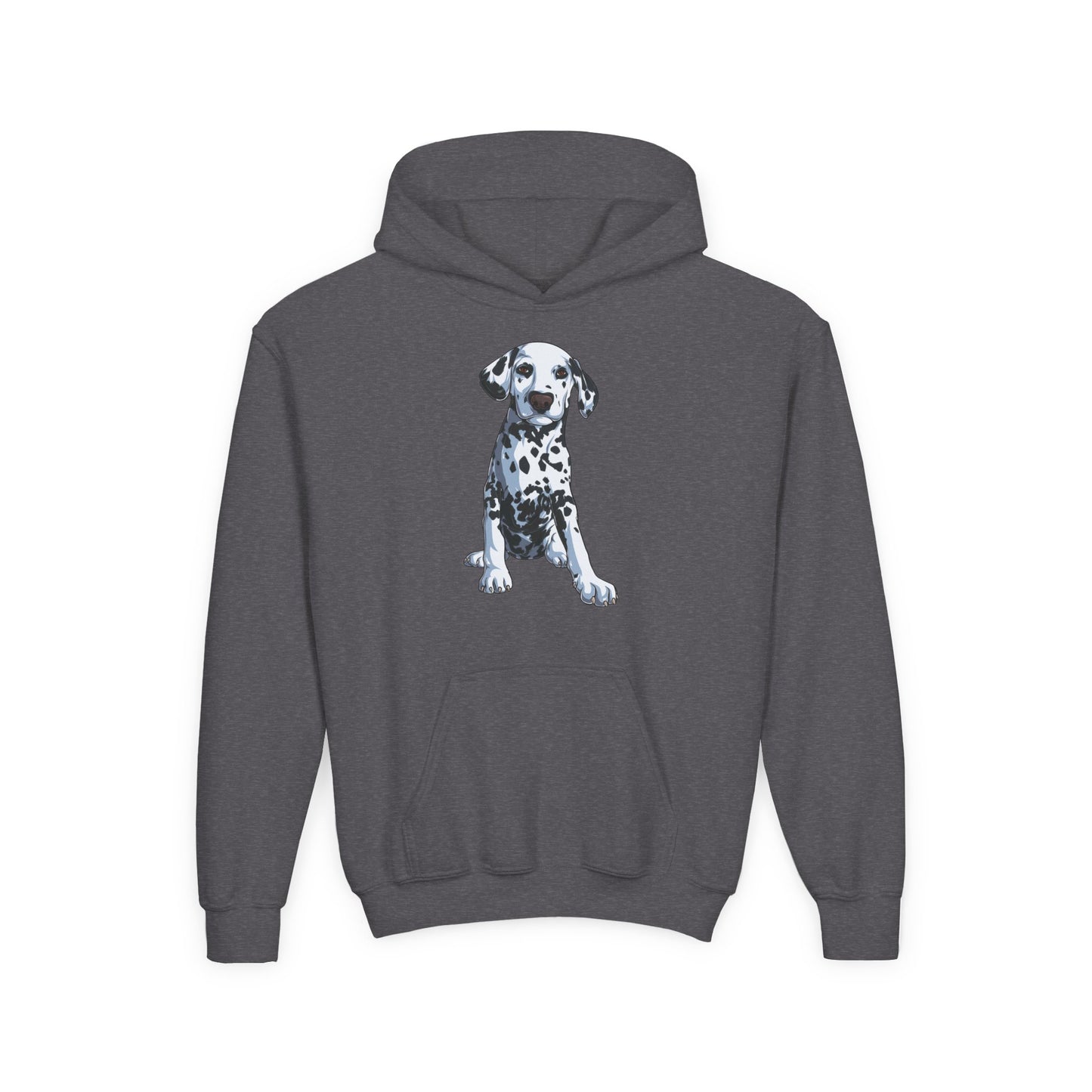 Youth Heavy Blend Hooded Sweatshirt - Dalmatian