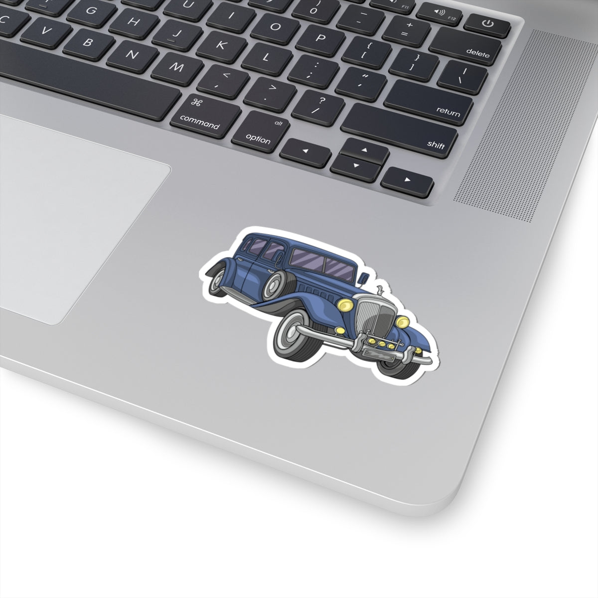 Kiss-Cut Vinyl Decals - vintage retro car