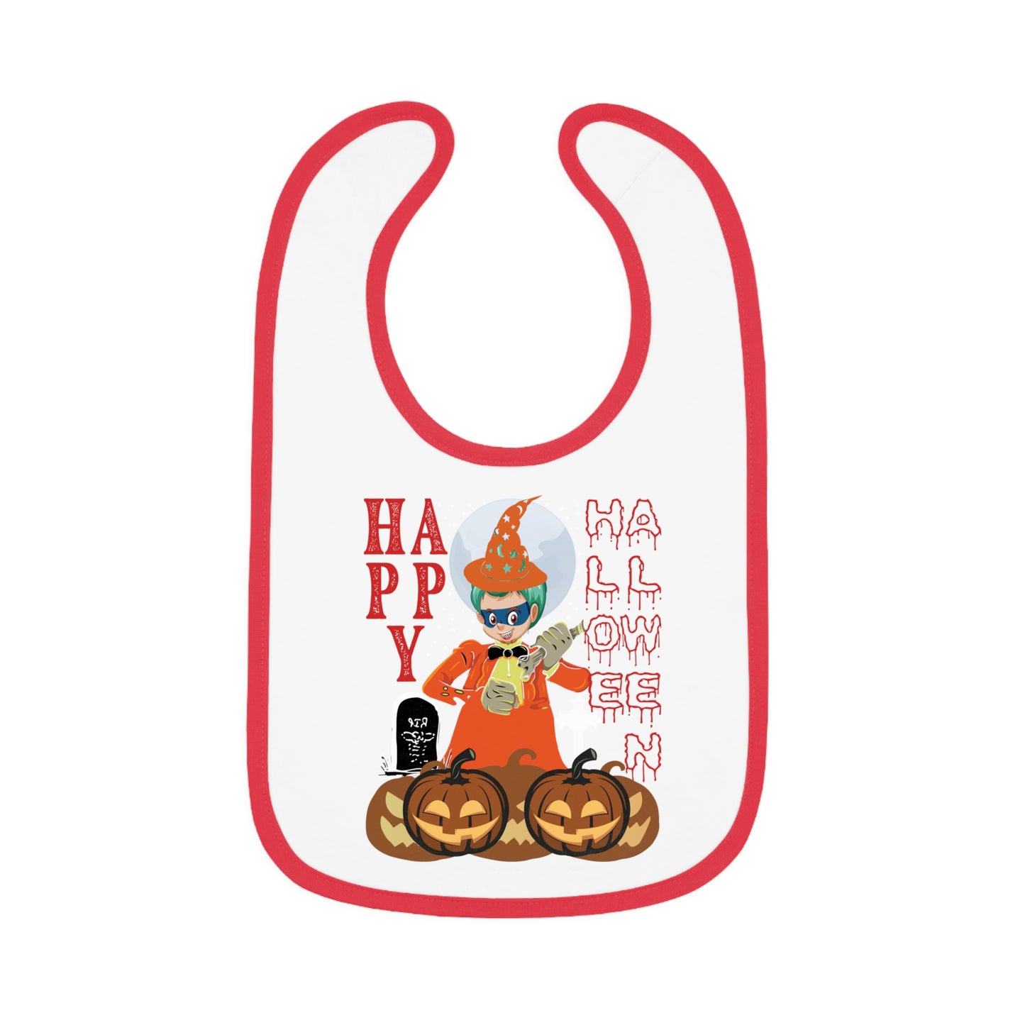 Baby Bib - Holloween design by super kiddo
