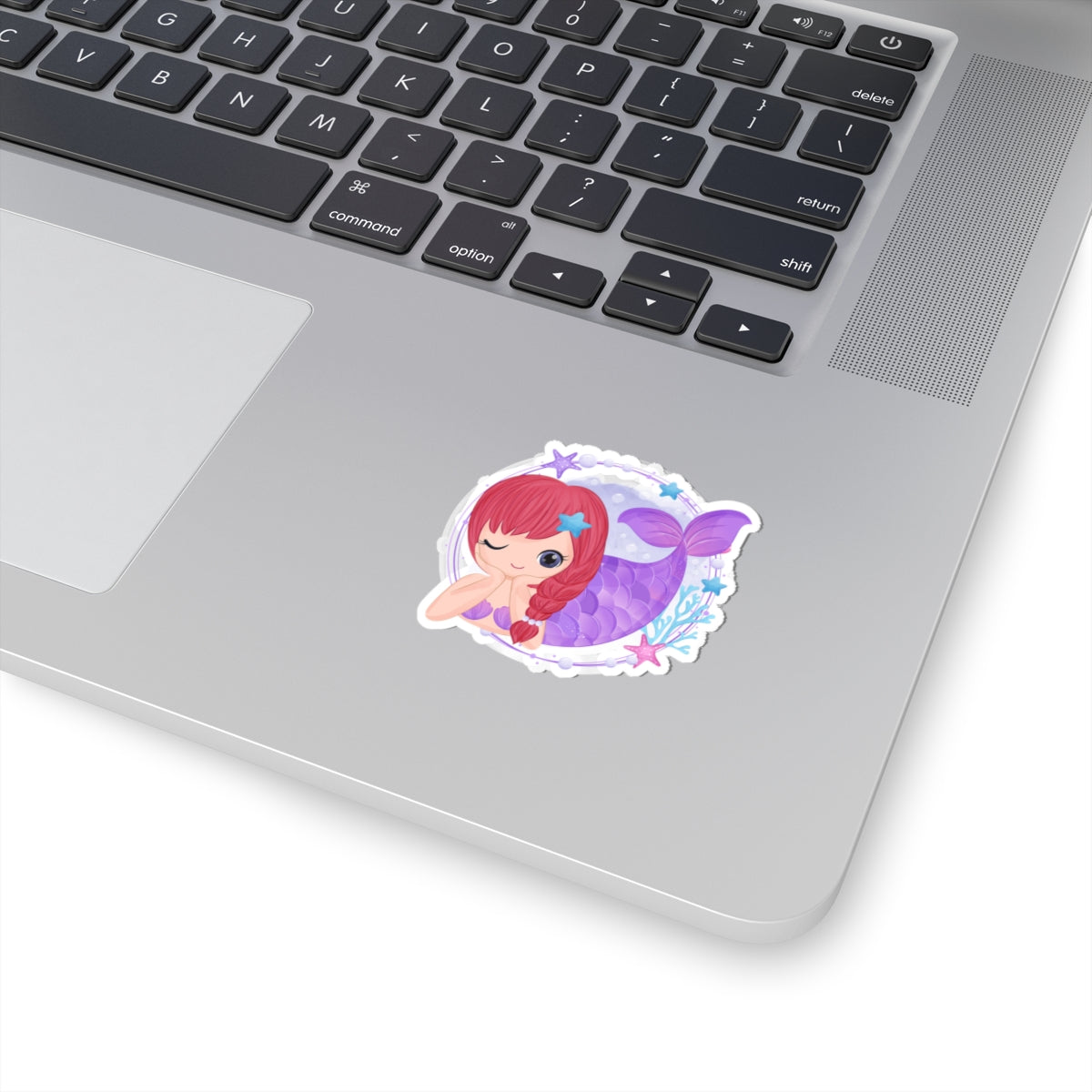 Kiss-Cut Stickers - Cute little mermaid