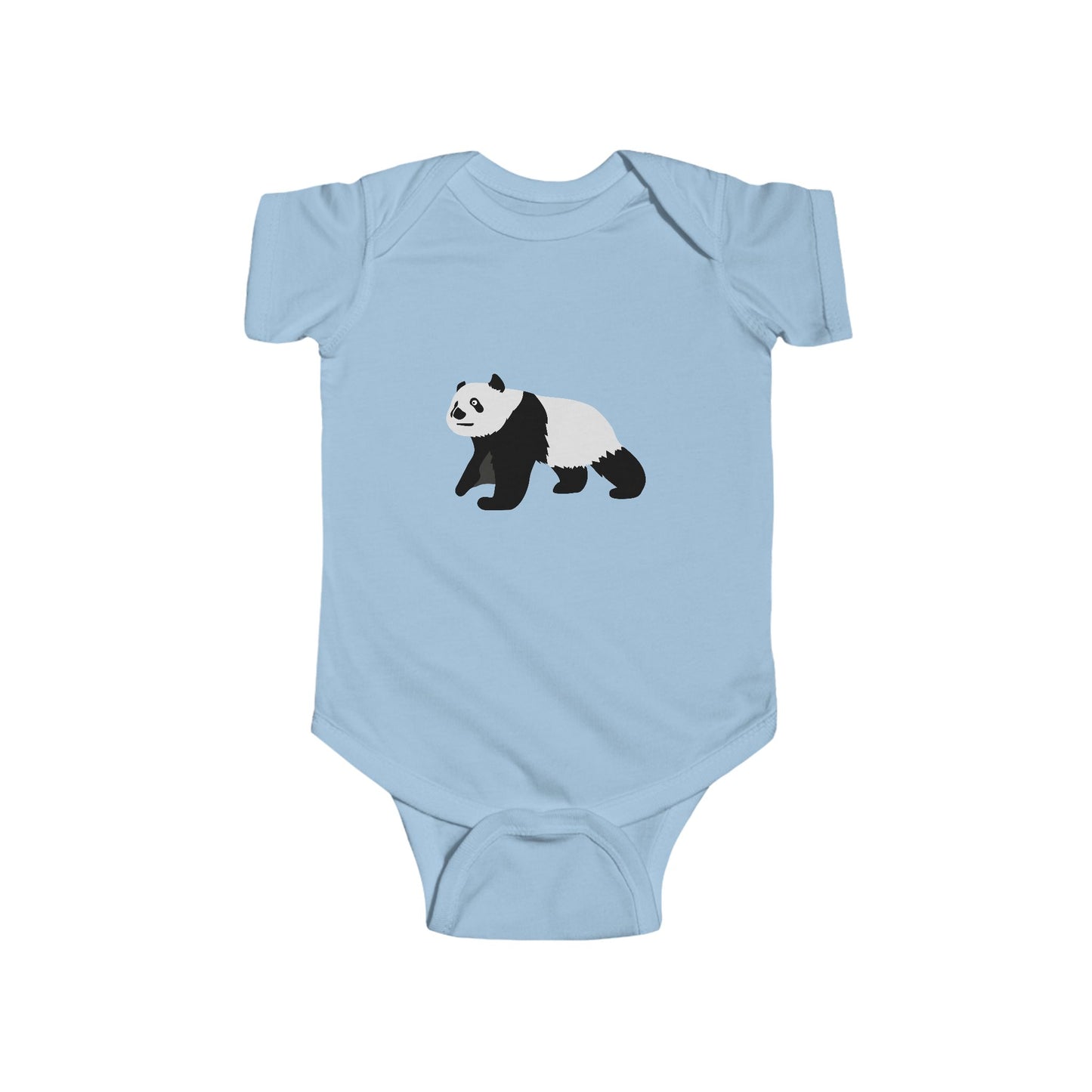 Infant Fine Jersey Bodysuit - Curious panda