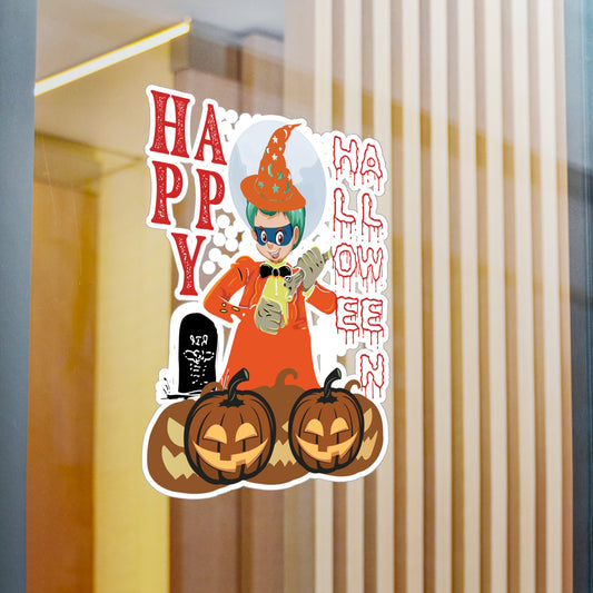 Halloween Kiss-Cut Vinyl Decals – Holloween design by super kiddo