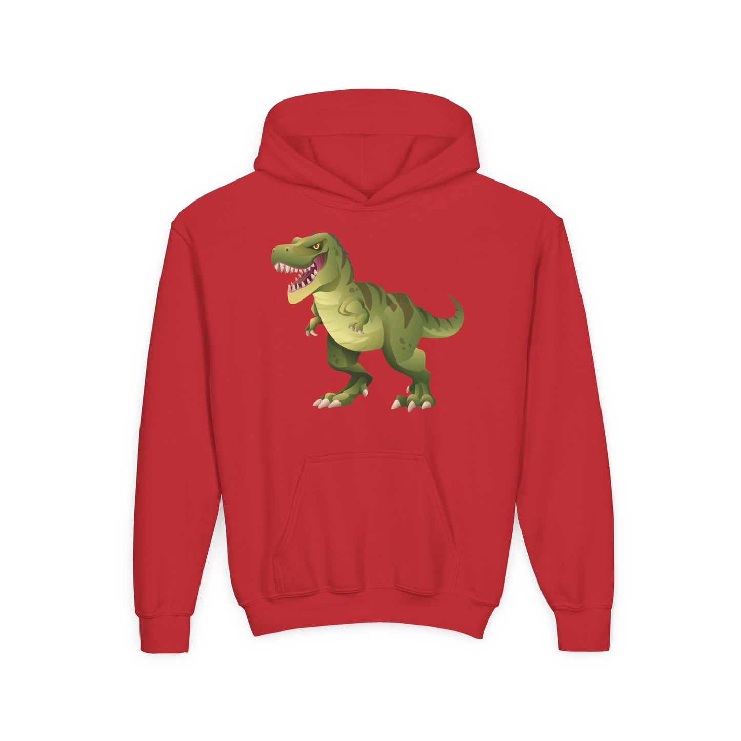 Youth Heavy Blend Hooded Sweatshirt - Tyrannosaurus