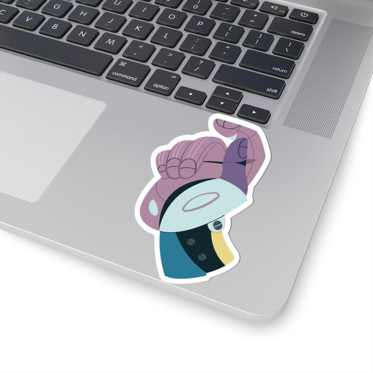 Kiss-Cut Vinyl Decals -  Hand