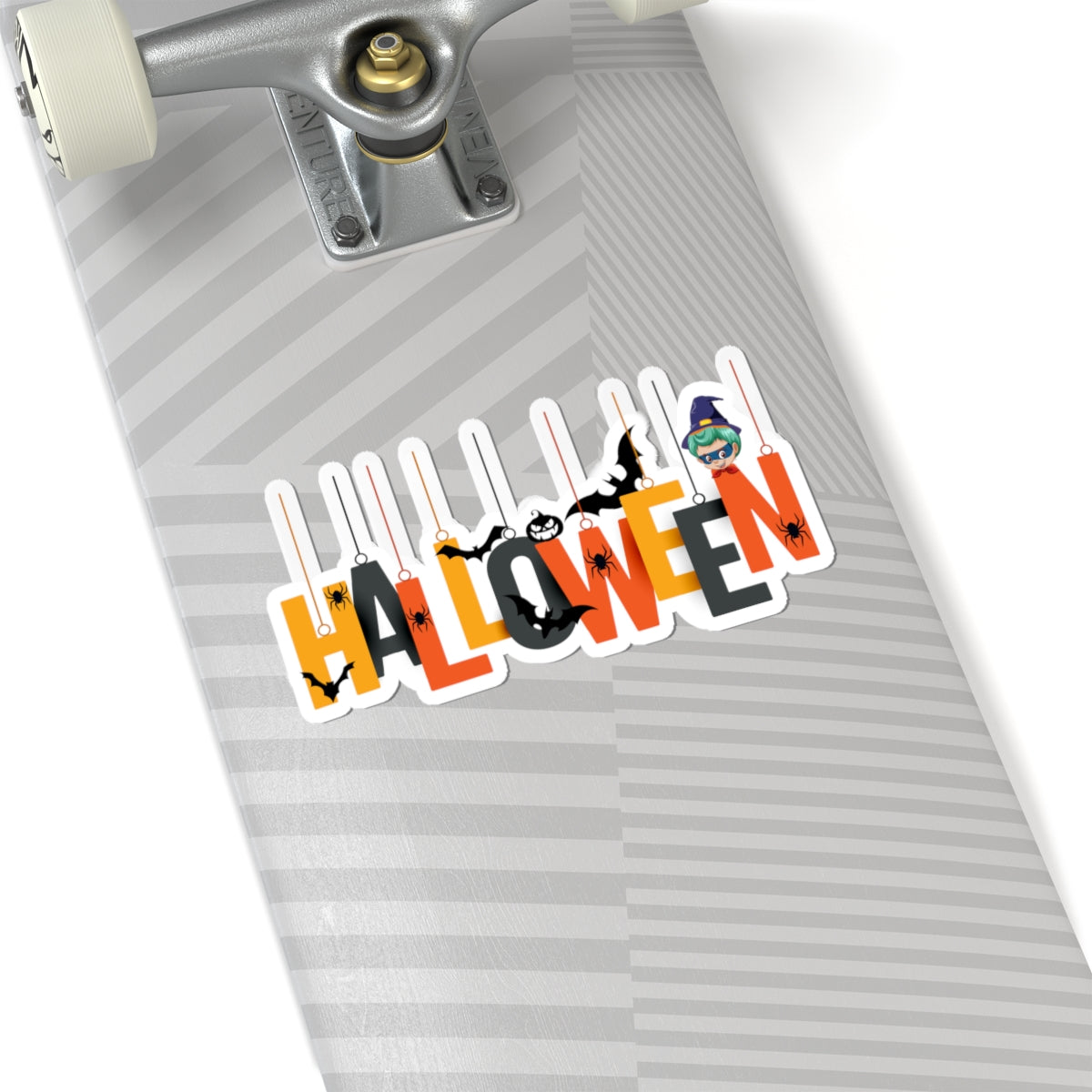 Kiss-Cut Stickers - Holloween hanging letters