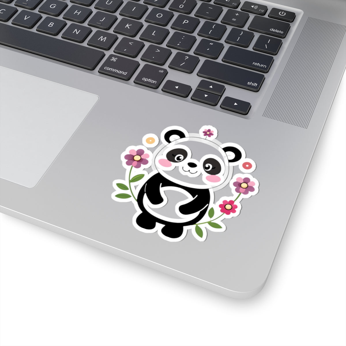 Kiss cut stickers - Charming panda