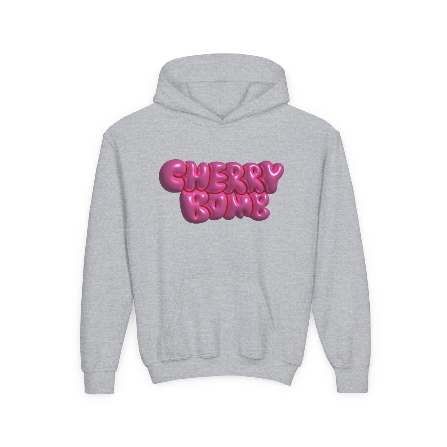 Youth Heavy Blend Hooded Sweatshirt - Cherry Bomb