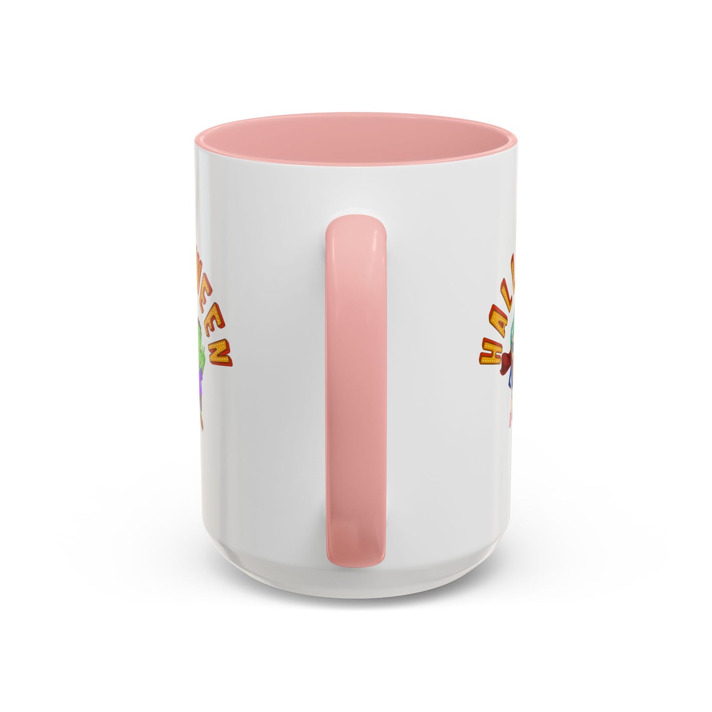 Accent Coffee Mug - Holloween with super kiddo