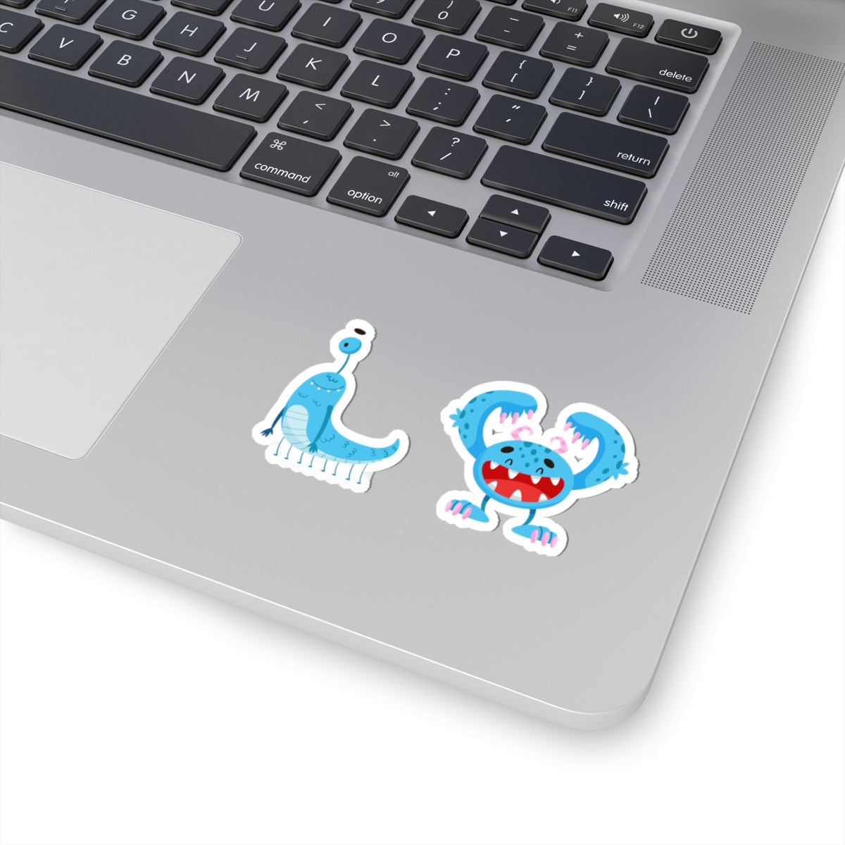 Kiss-Cut Vinyl Decals - Joyful happy monsters
