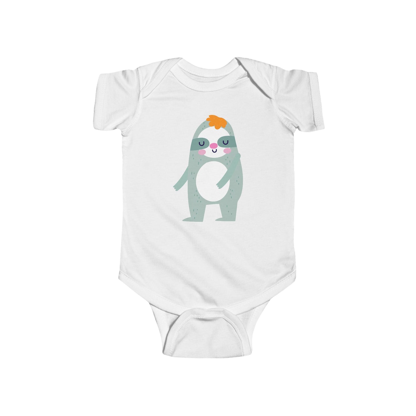 Infant Fine Jersey Bodysuit - Sleeping koala