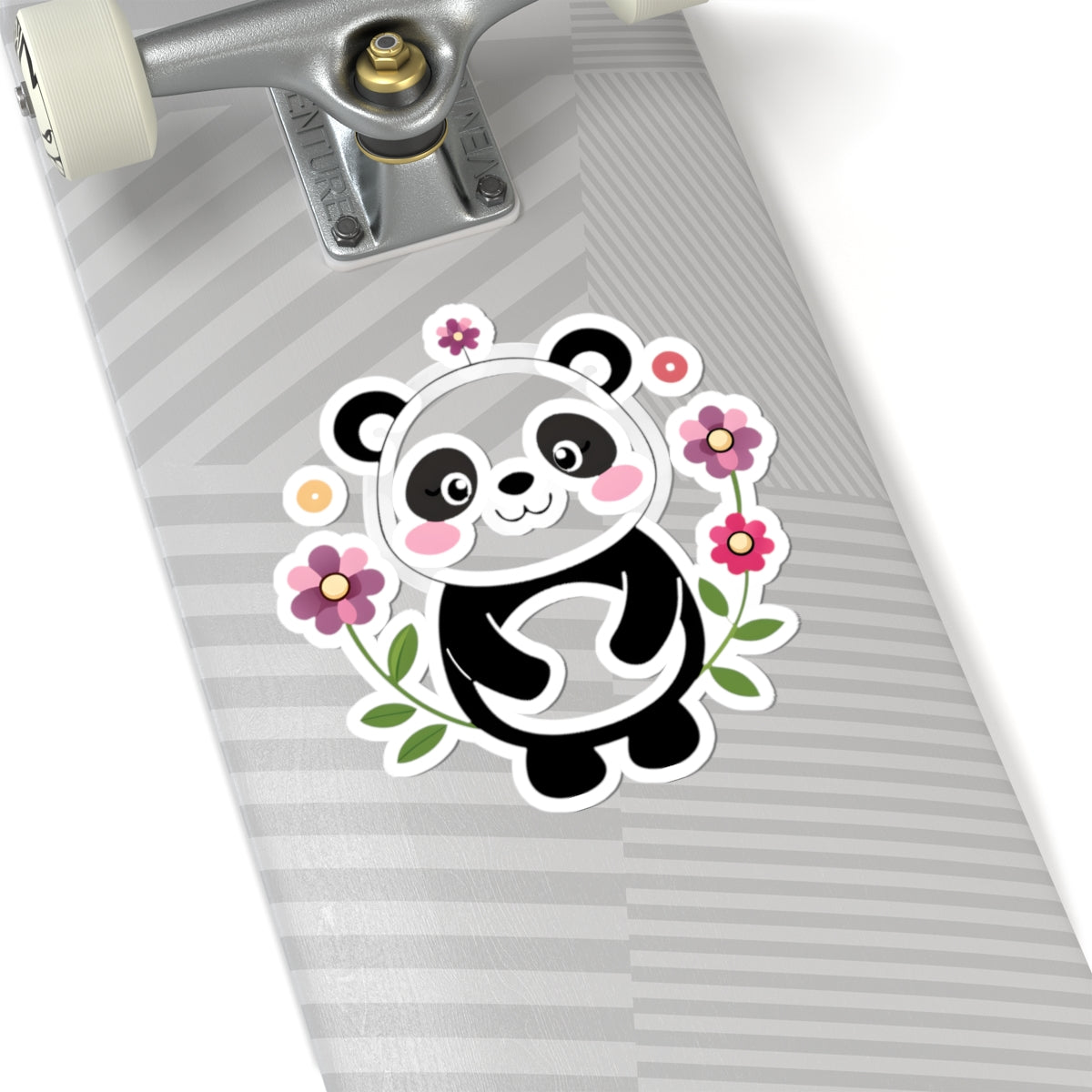 Kiss cut stickers - Charming panda